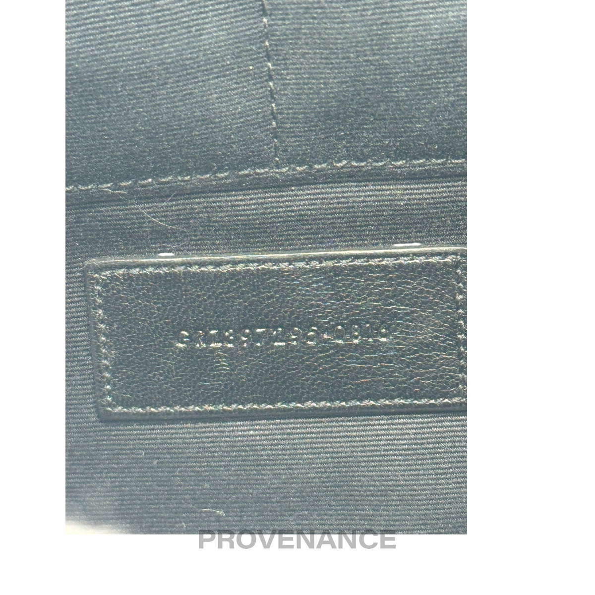 🔴 Saint Laurent Paris SLP Stars Zip Pochette Jour - Black