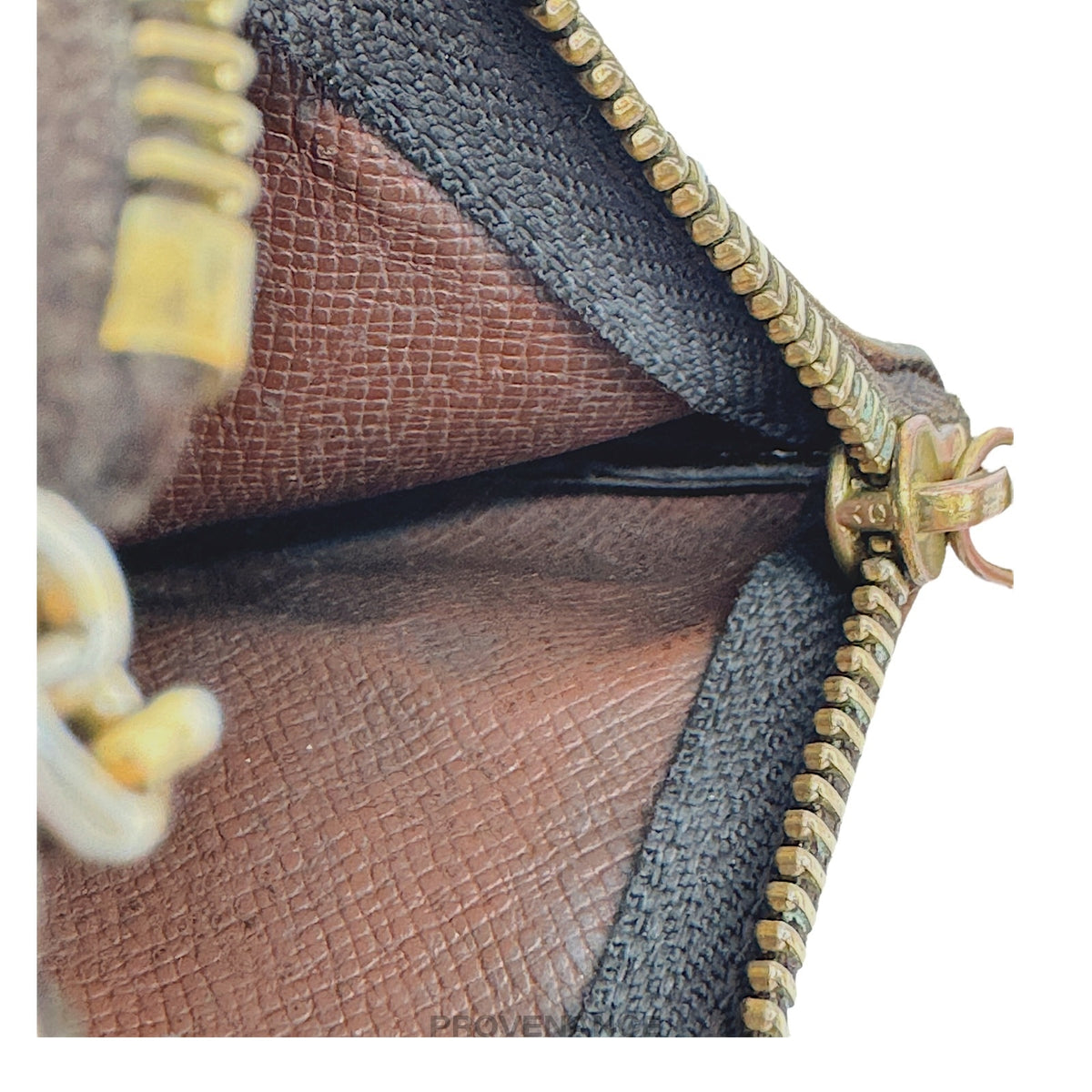 🔴 Louis Vuitton Key Pouch Cles - Monogram