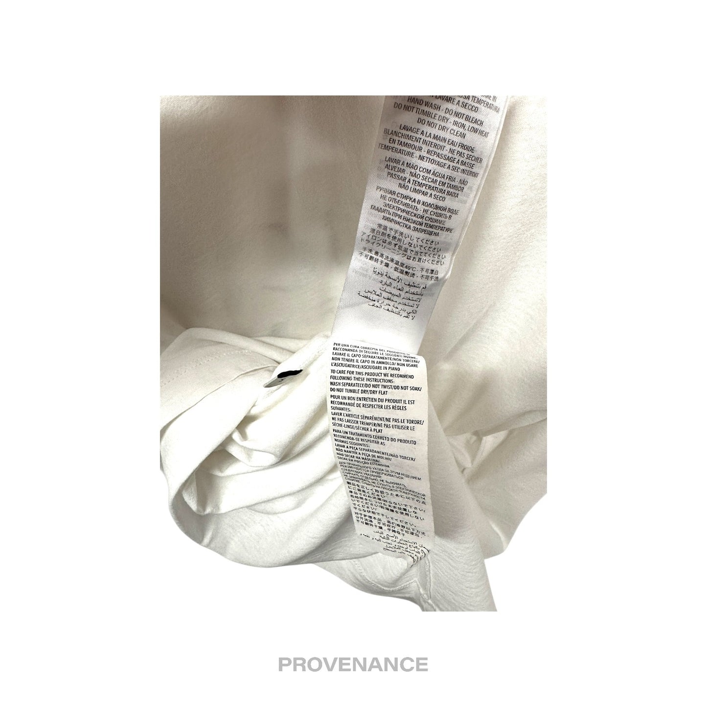 🔴 Gucci GG Signature Web Vintage Logo T-Shirt - White M