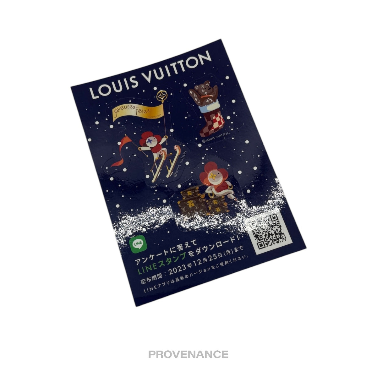 🔴 Louis Vuitton Sticker Set - Vivienne Trunks Japan JDM