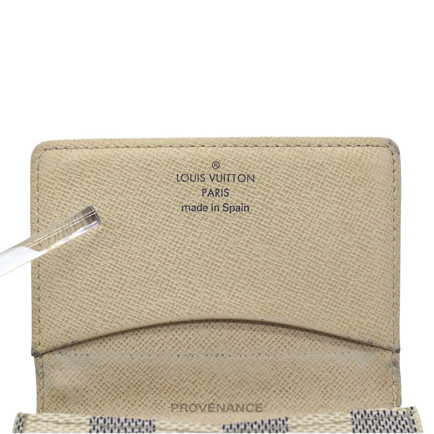 🔴 Louis Vuitton Pocket Organizer Wallet - Damier Azur