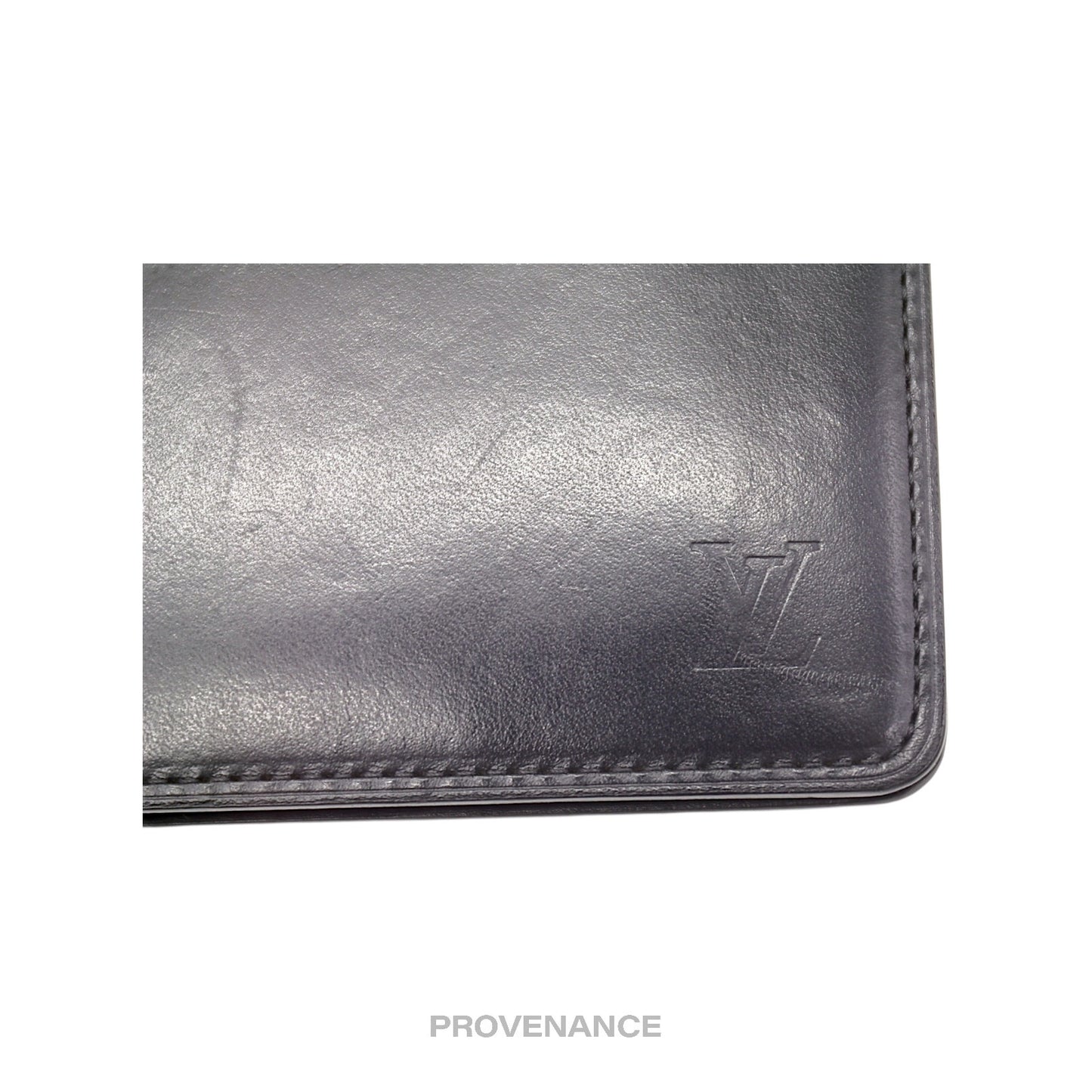 🔴 Louis Vuitton 10CC Tall Bifold Wallet - Nomade Noir Black