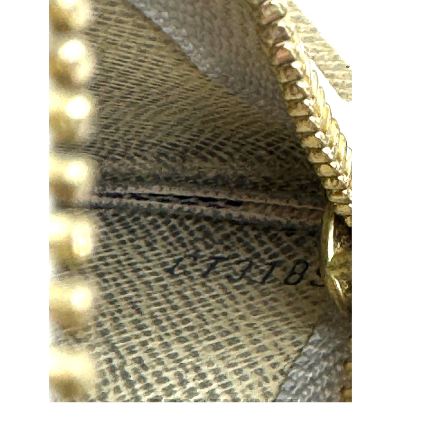 🔴 Louis Vuitton Key Pouch Cles - Damier Azur