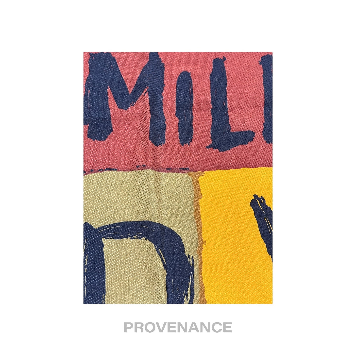 🔴 Yves Saint Laurent YSL Silk Scarf - Graffiti Multi 65