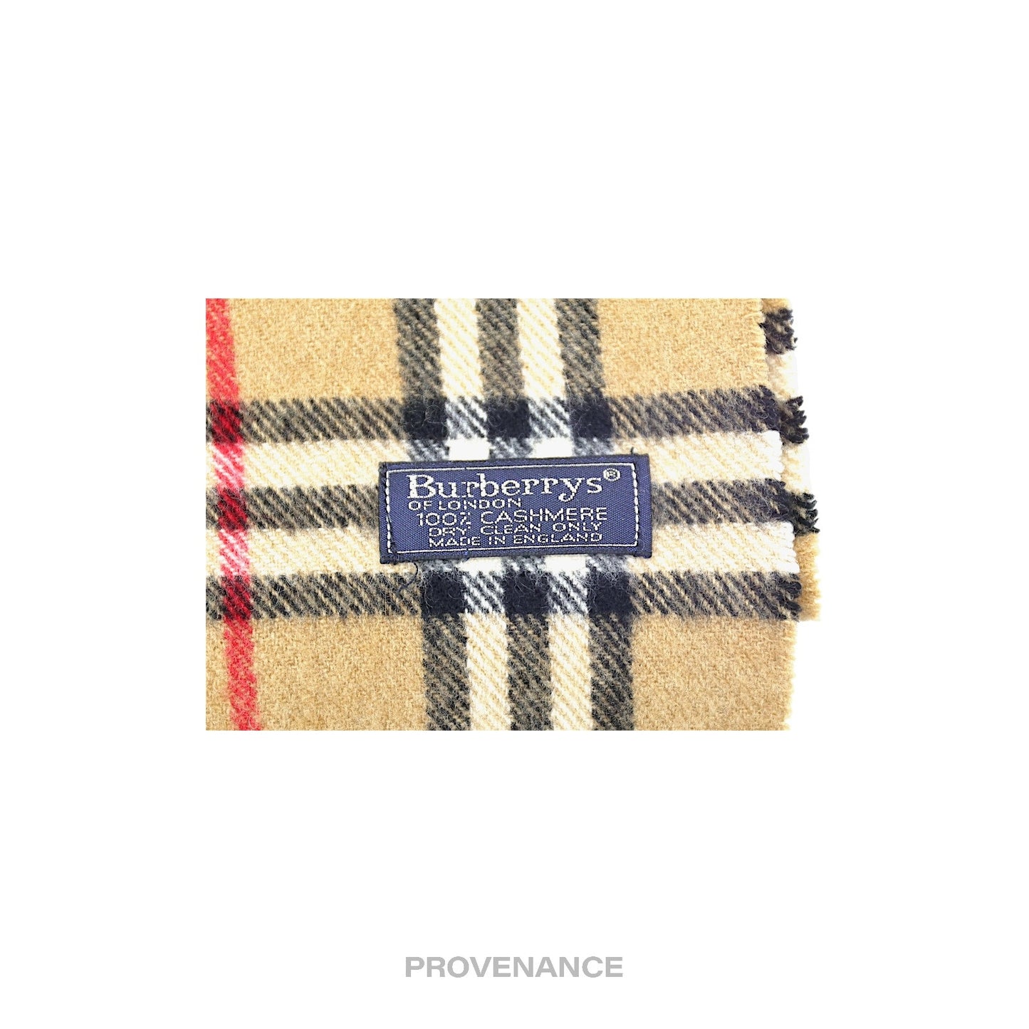 🔴 Burberry Scarf - Nova Check Cashmere