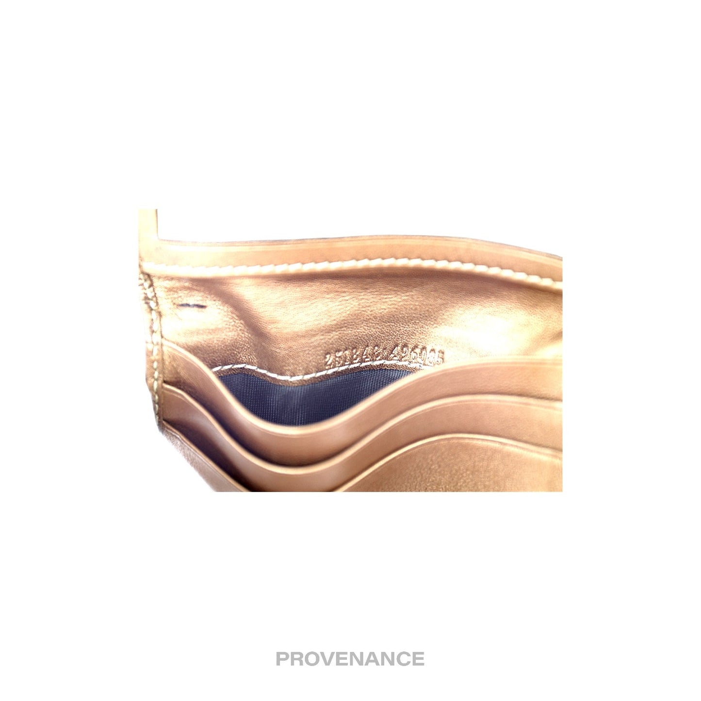 🔴 Gucci GG Heart Pocket Organizer Card Wallet - Bronze