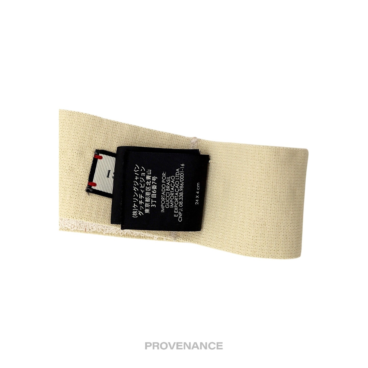 🔴 Gucci Logo Headband - Off-White