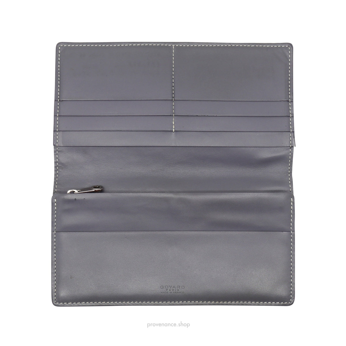 🔴 Goyard Richelieu Long Wallet - Grey