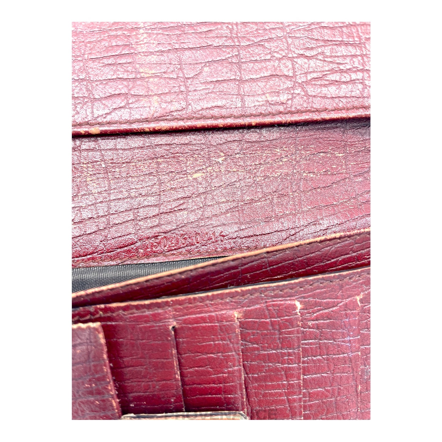 🔴 Gucci Long Wallet - GG Supreme Red