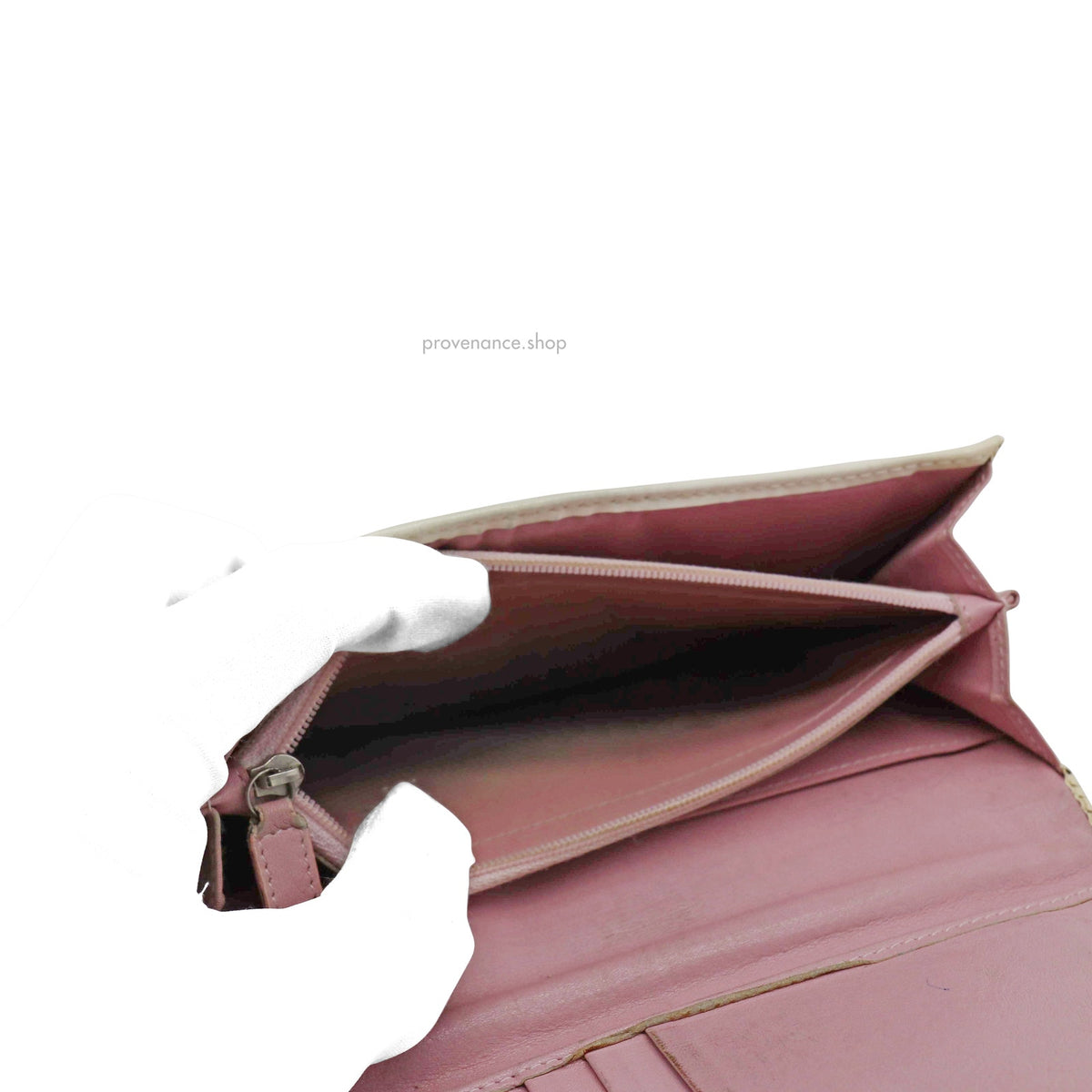 🔴 Dior Long Wallet - Dior Trotter Oblique 2 Pink