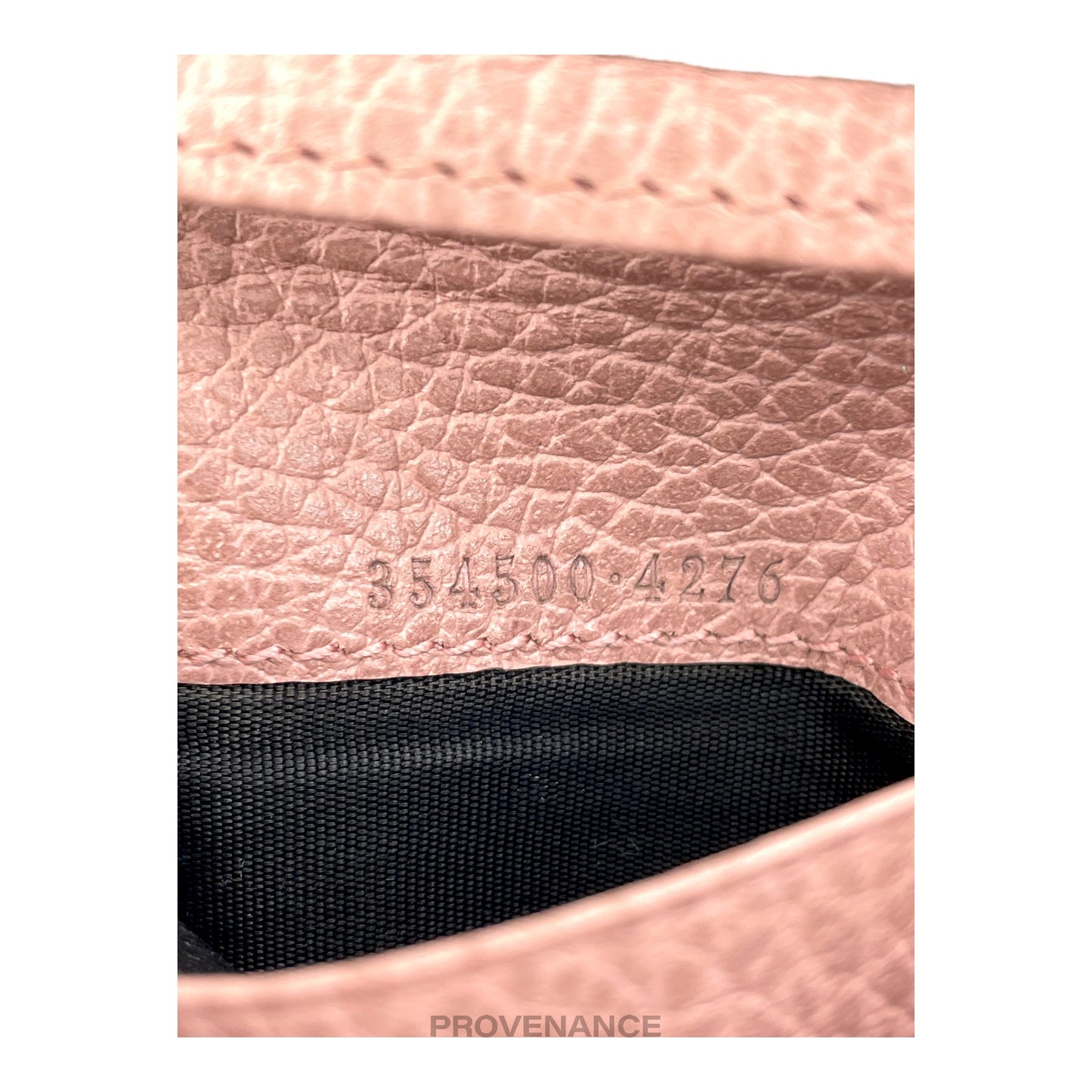 🔴 Gucci Pocket Organizer Wallet - Powder Pink