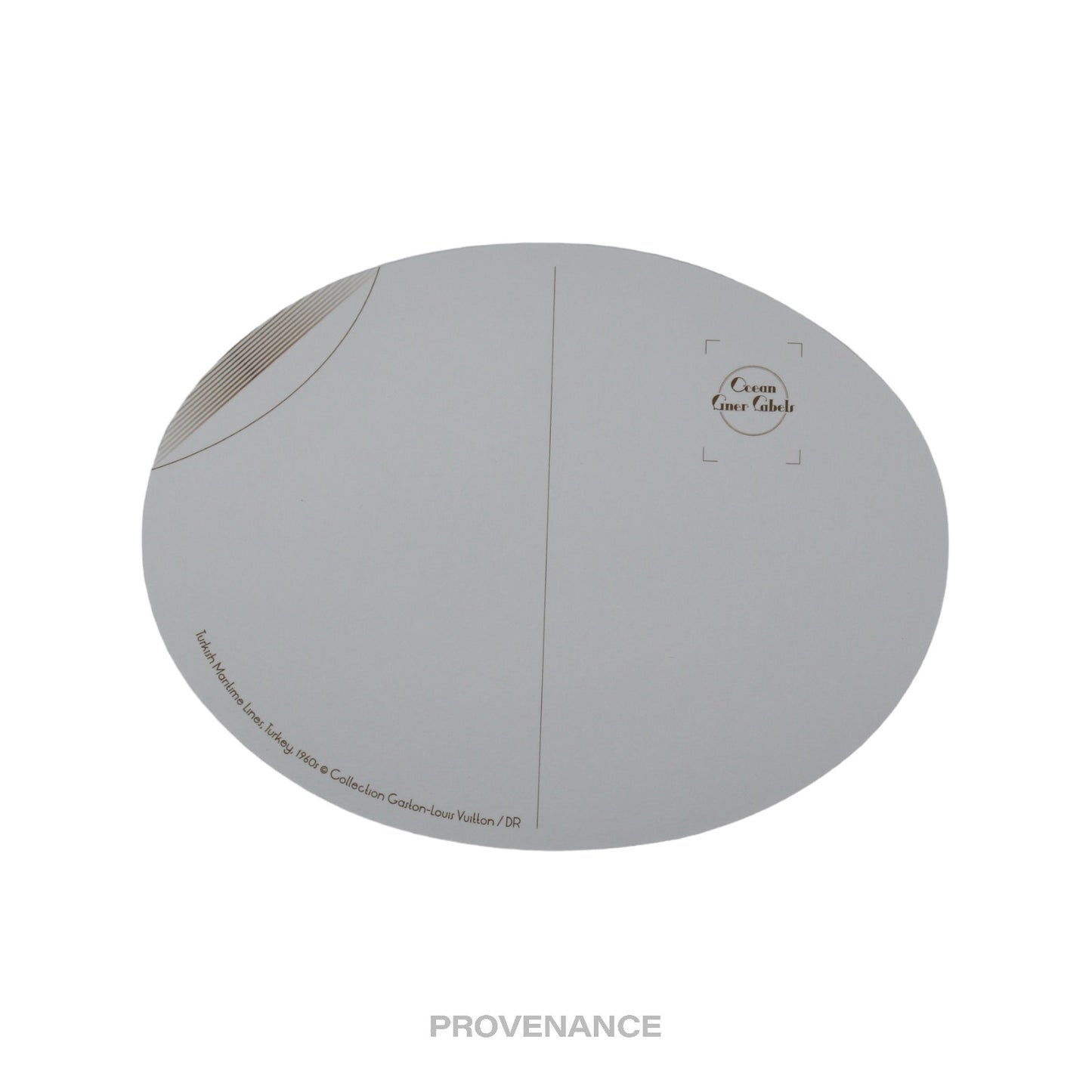 🔴 Louis Vuitton Ocean Liner Sticker Postcard - TML