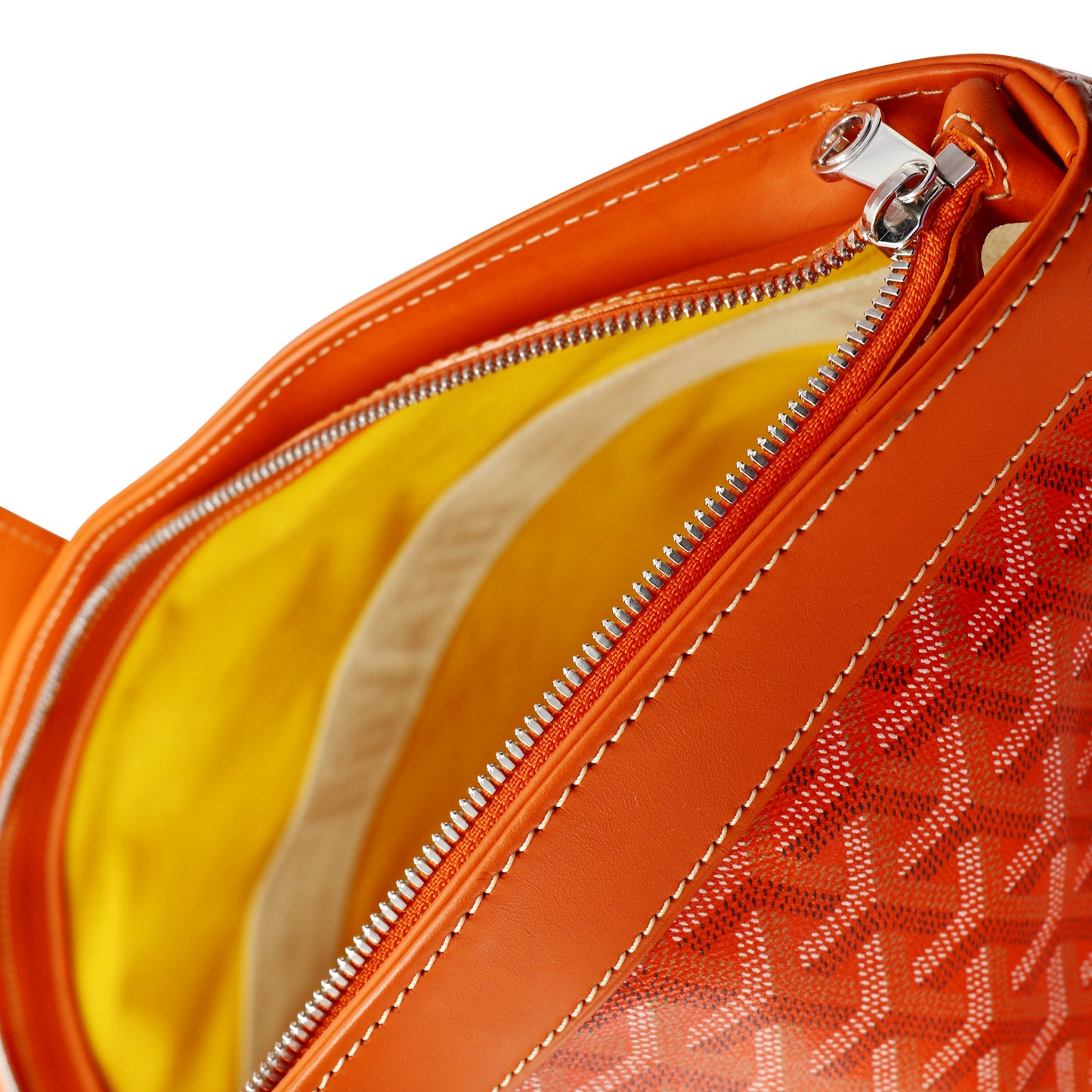 Goyard Orange Beluga MM Bag