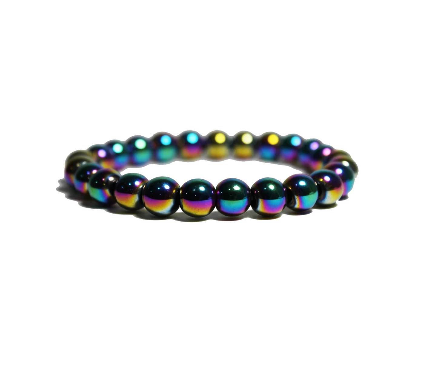 Bracelet - Iridescent Hematite