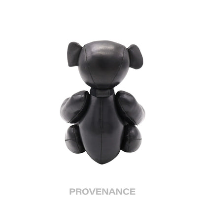 🔴 Gucci Teddy Bear - Black Calfskin Leather