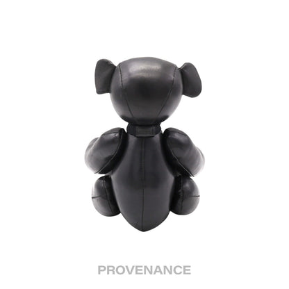 🔴 Gucci Teddy Bear - Black Calfskin Leather