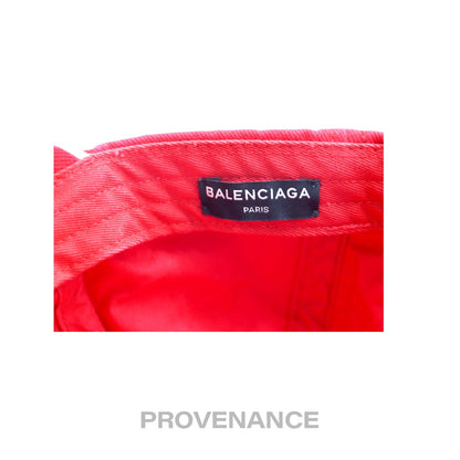 🔴 Balenciaga Europa Cap - Red