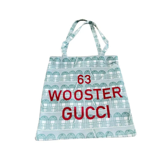 🔴 Gucci 63 Wooster Tote Bag