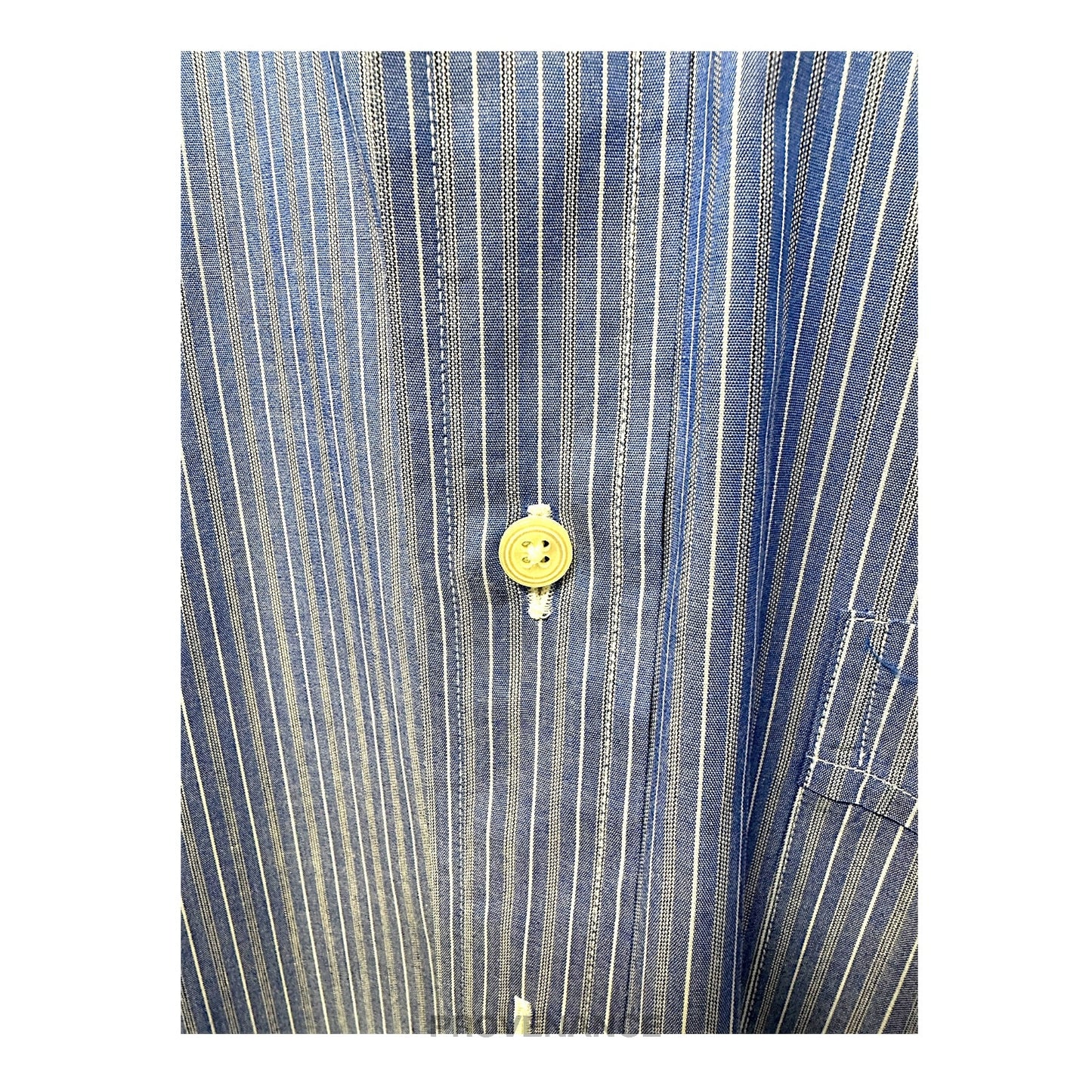 🔴 J. P. Tilford x Harry Rosen Shirt - Contrast Blue 15.5 33