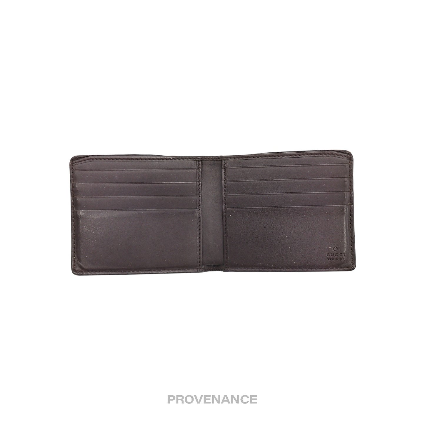 🔴 Gucci GG Supreme 8CC Bifold Wallet - Signature Web Bee