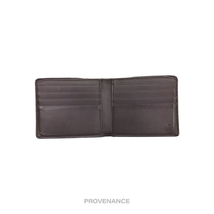 🔴 Gucci GG Supreme 8CC Bifold Wallet - Signature Web Bee
