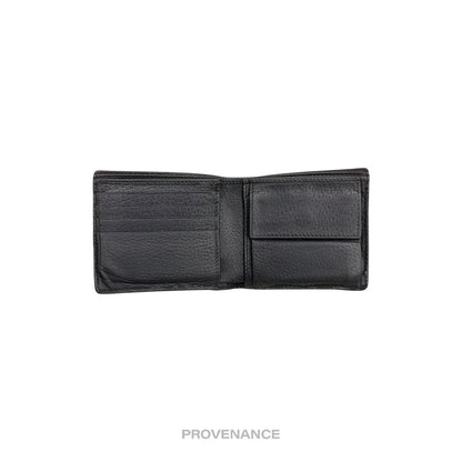 🔴 Gucci GG Marmont Bifold Wallet - Black Leather