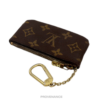 🔴 Louis Vuitton Key Pouch Cles -  Monogram