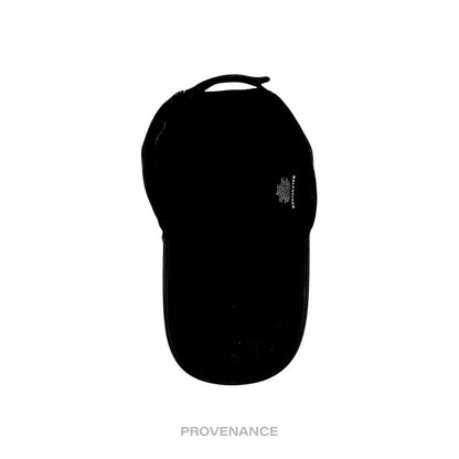 🔴 Balenciaga WFP Embroidered Logo Cap - Black White