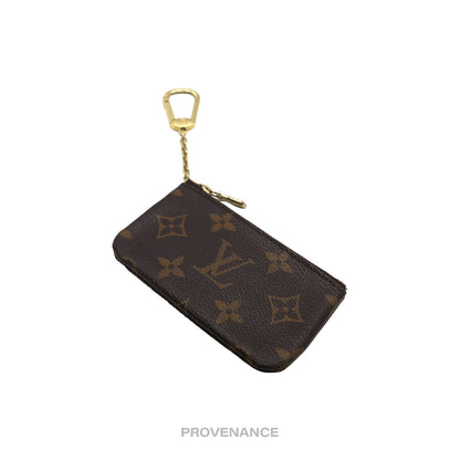 🔴 Louis Vuitton Key Pouch Cles - Monogram