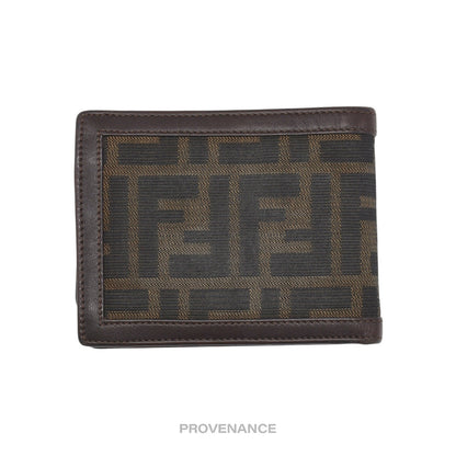 🔴 Fendi Bifold Wallet - FF Zucca