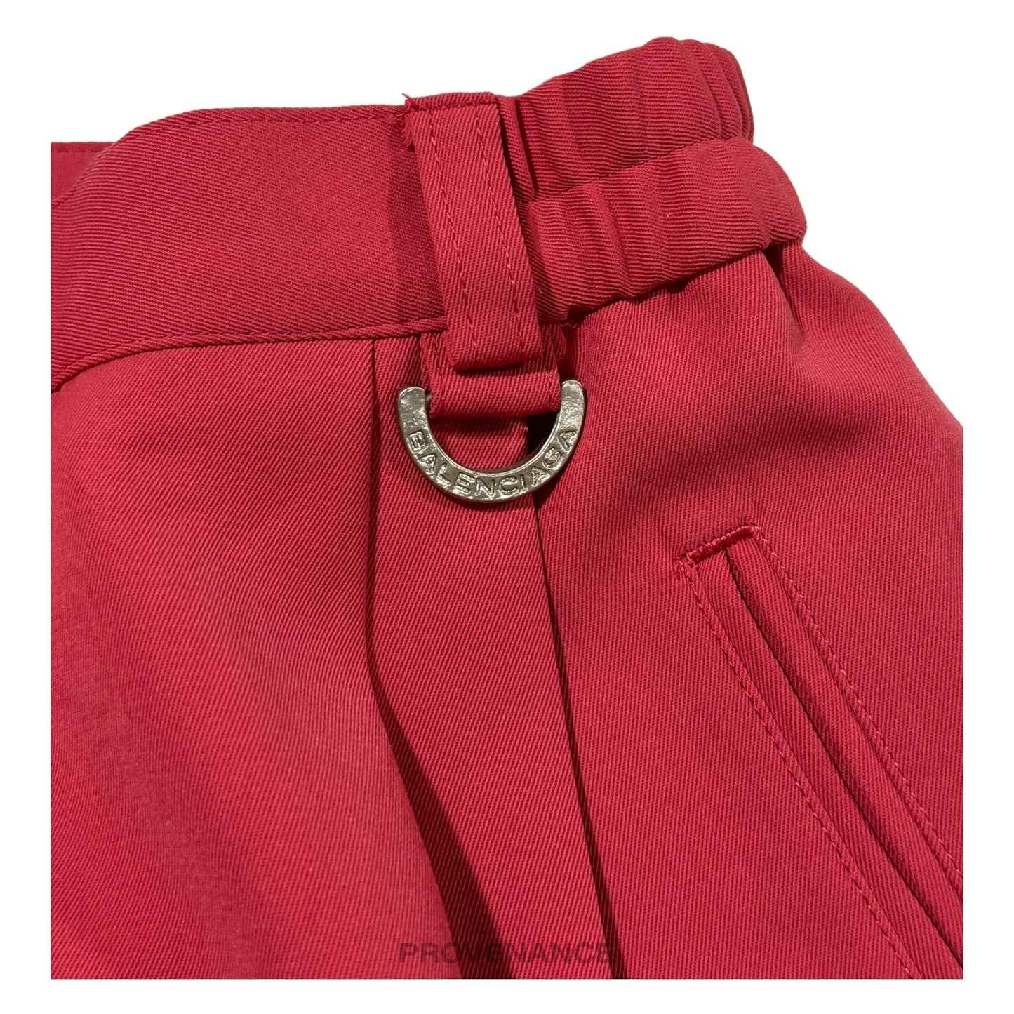 🔴 Balenciaga Sports Pleated Skirt - Raspberry M