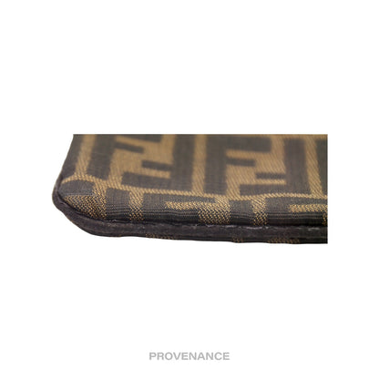 🔴 Fendi Key Pouch Cles - FF Zucca Brown