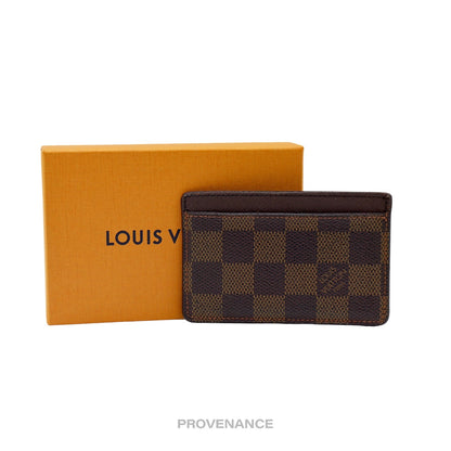 🔴 Louis Vuitton Card Holder Wallet - Damier Ebene