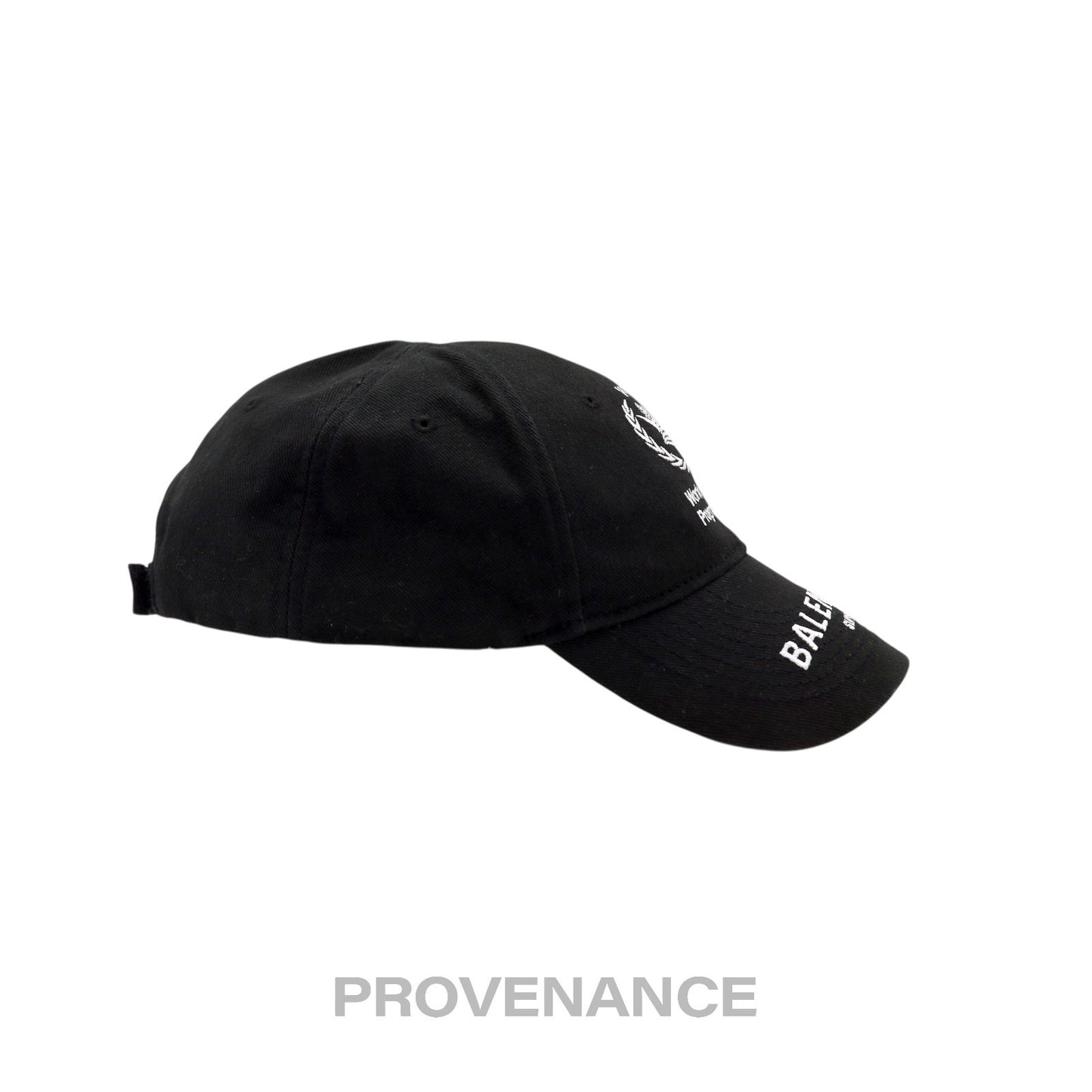 🔴 Balenciaga WFP World Food Programme Cap - Black White