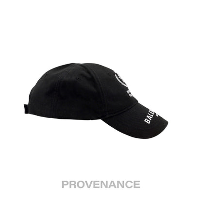🔴 Balenciaga WFP World Food Programme Cap - Black White