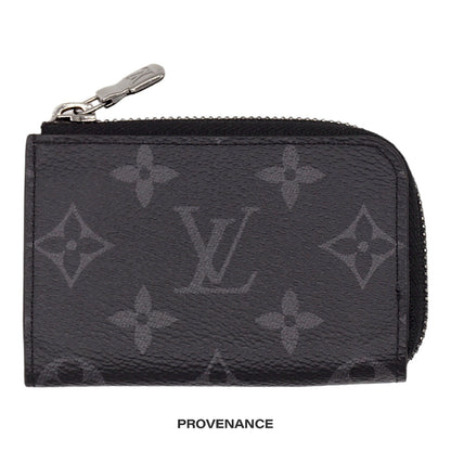 🔴 Louis Vuitton Zippy Card Wallet - Monogram Eclipse