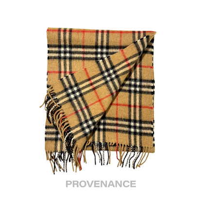 🔴 Burberry Scarf - Nova Check Cashmere