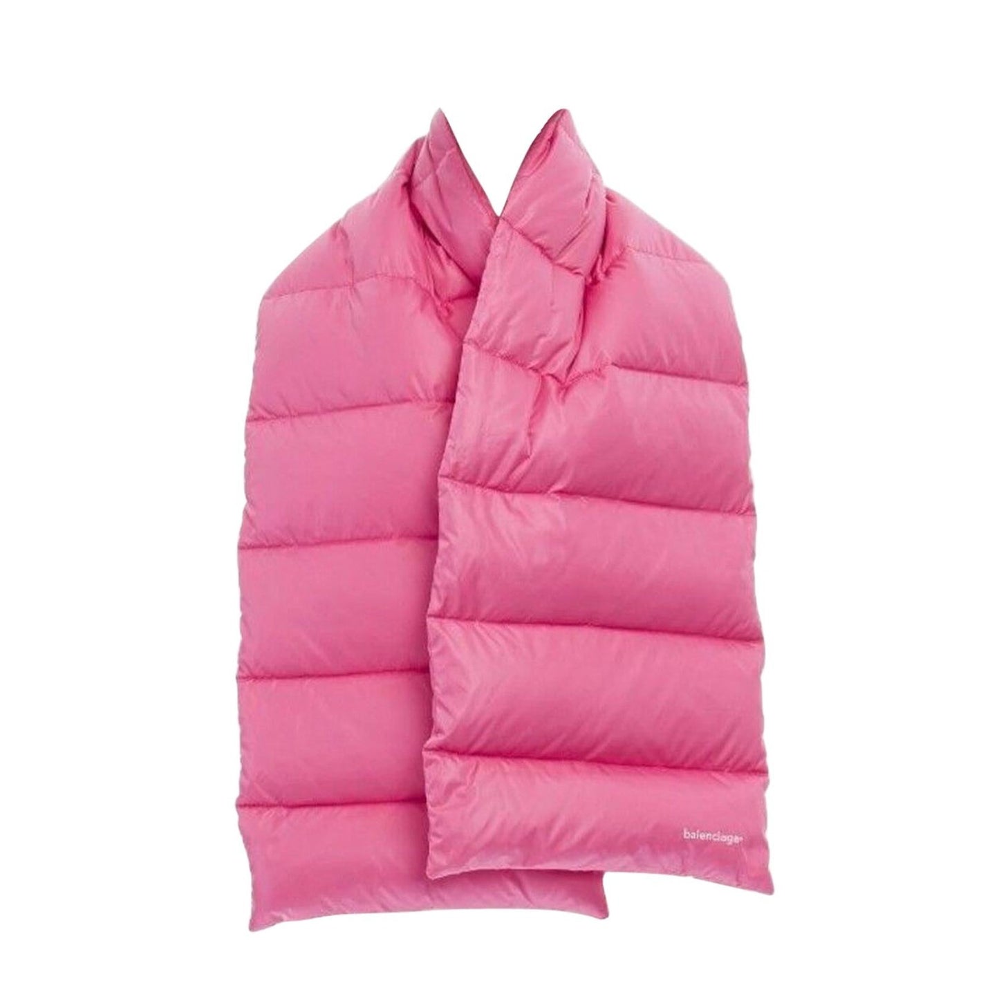 🔴 Balenciaga Puffer Down Scarf - Pink