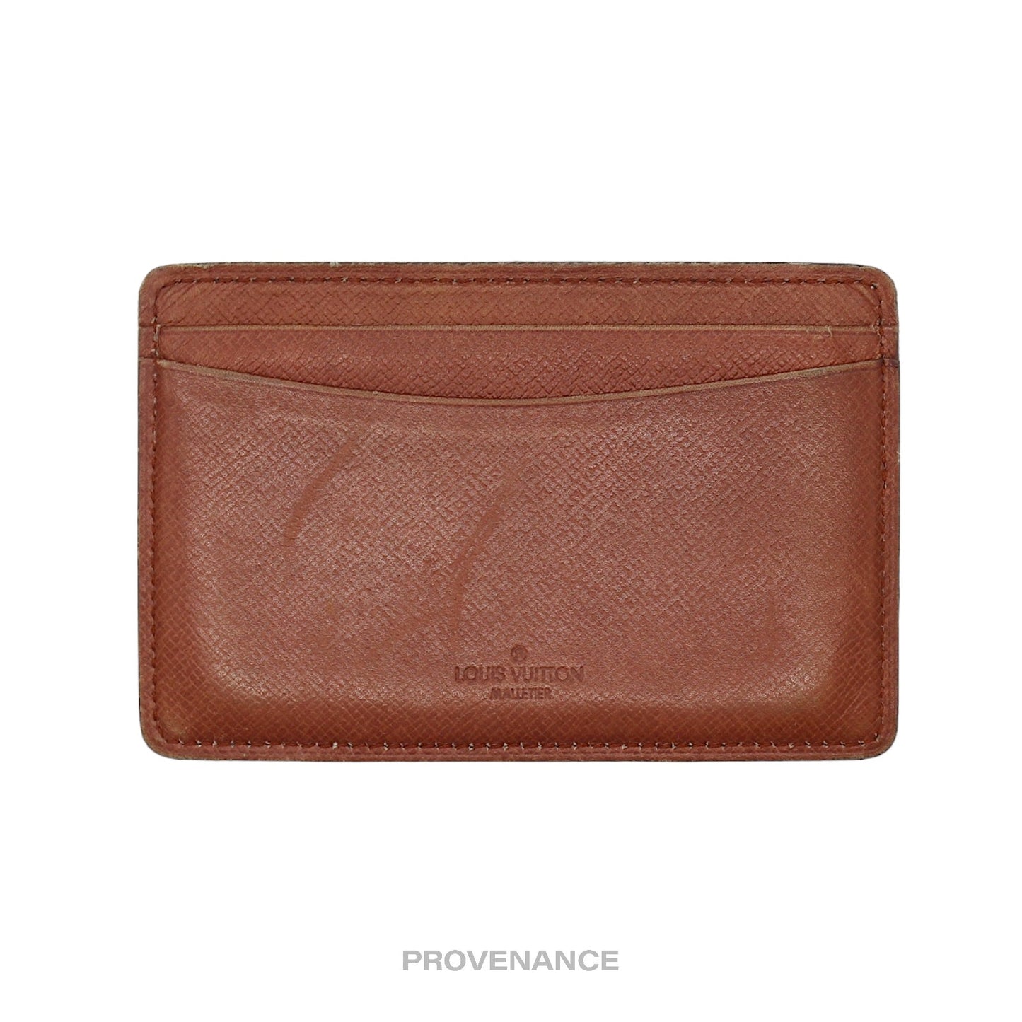 🔴 Louis Vuitton Card Holder Wallet - "Malletier" Monogram