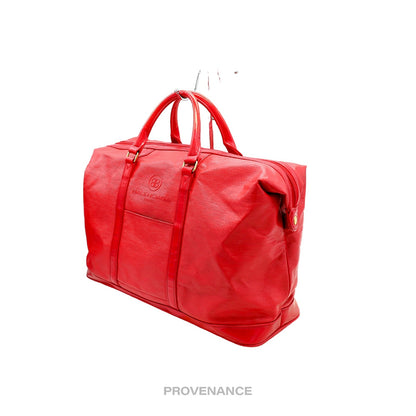 🔴 Balenciaga X Dunlop Clamshell Travel Bag - Wings Red