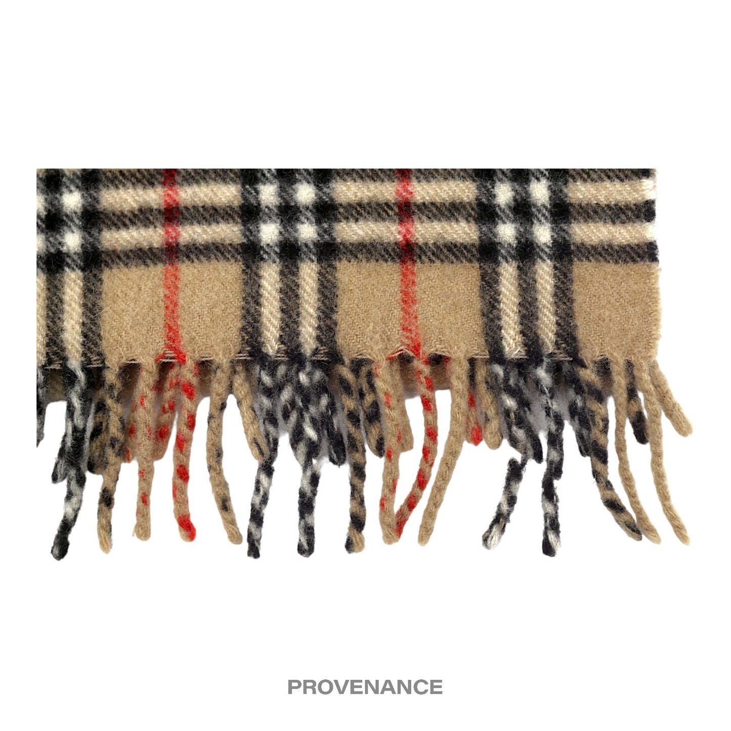 🔴 Burberry Scarf - Nova Check Pure Cashmere