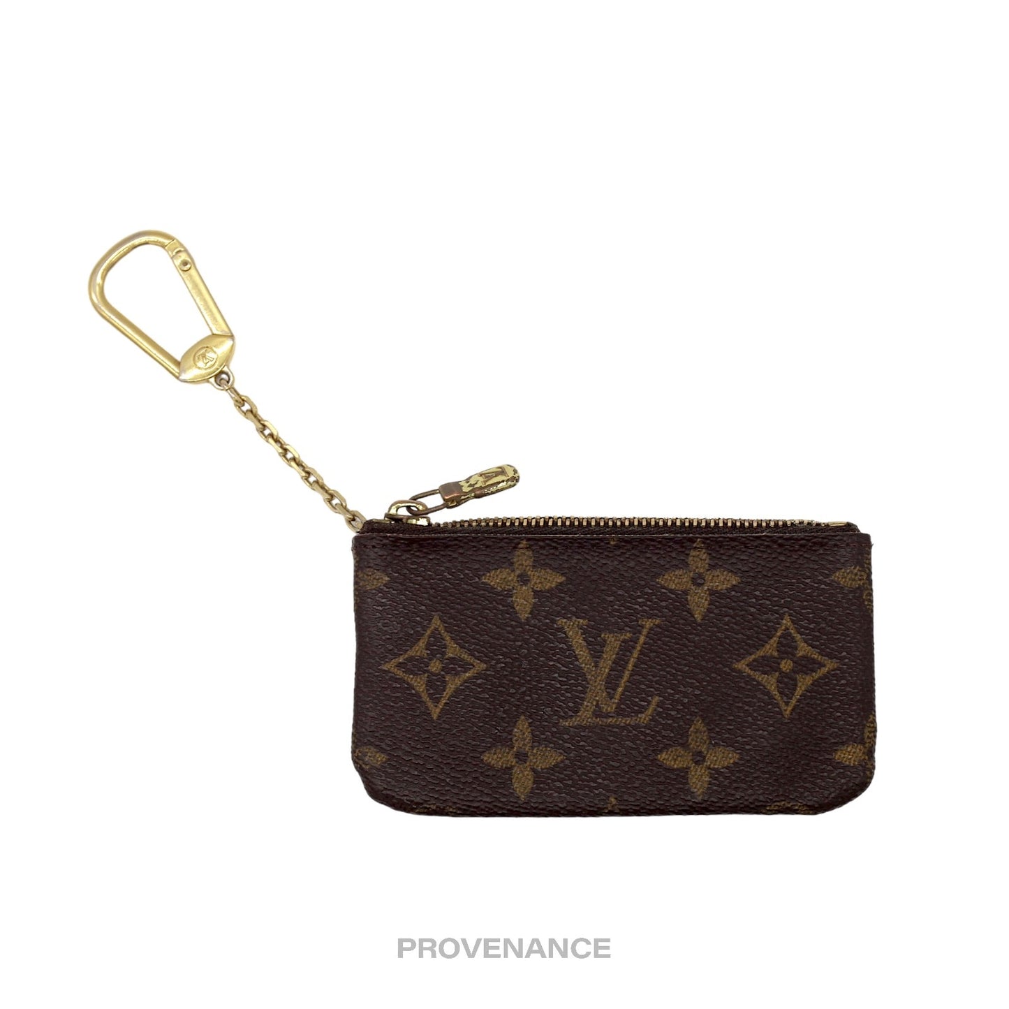 🔴 Louis Vuitton Key Pouch Cles -  Monogram