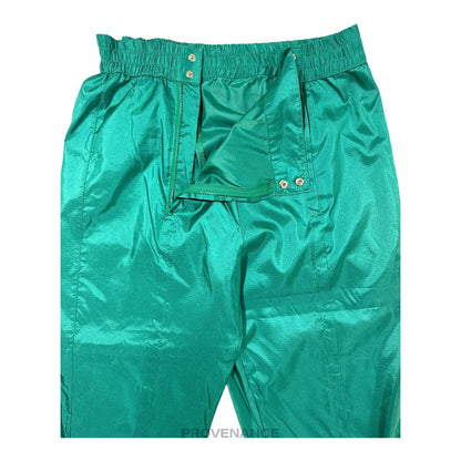 🔴 Balenciaga Sports Technical Track Pant - Teal Green M