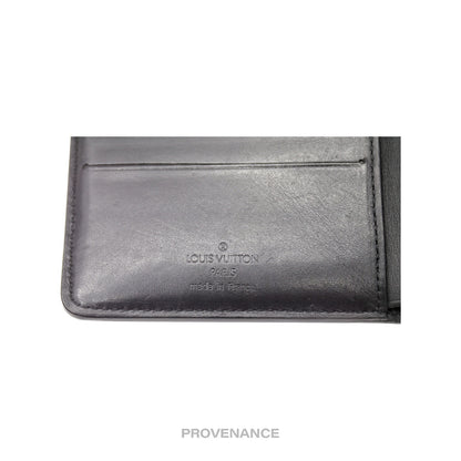 🔴 Louis Vuitton 10CC Tall Bifold Wallet - Nomade Noir Black