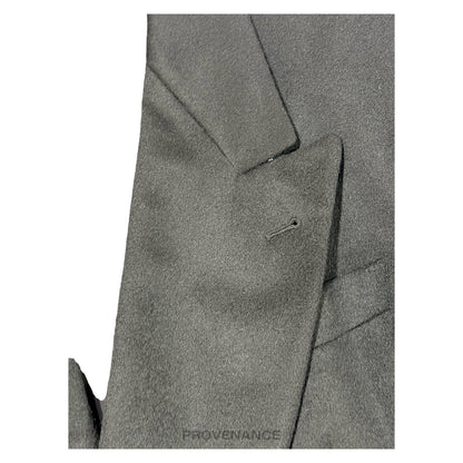 🔴 Boss x Loro Piana Jacket Overcoat - Black Cashmere 36 46