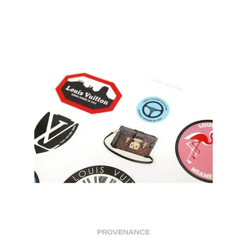 🔴 Louis Vuitton  Sticker Set Sheet -  THE BOOK HOLIDAY