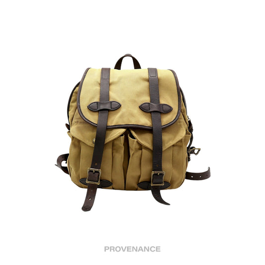 🔴 Filson Rugged Twill Rucksack Backpack - Tan