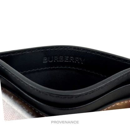 🔴 Burberry Card Wallet - Hologram Lenticular Monogram Check