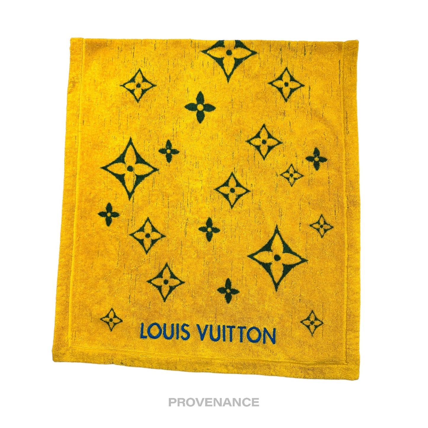 🔴 Louis Vuitton Beach Towel - BRAZIL 500 ANOS Monogram