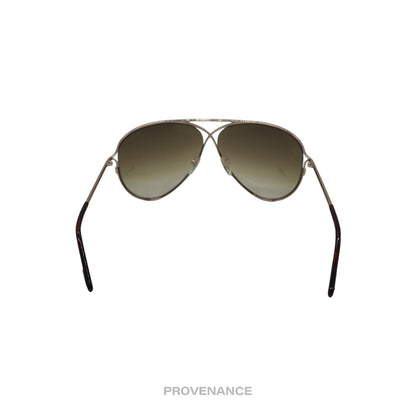 🔴 Tom Ford Shooting Sunglasses - Gold Brown Gradient